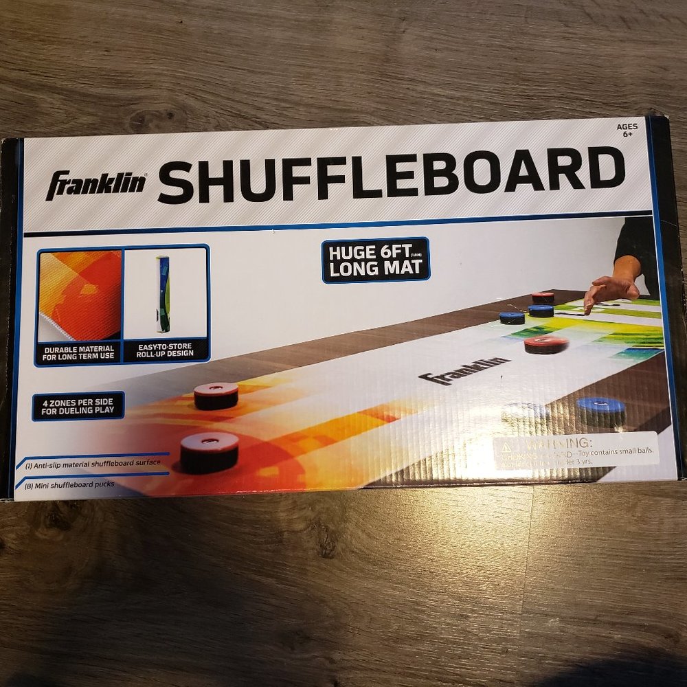 NEW Franklin tabletop shuffleboard game